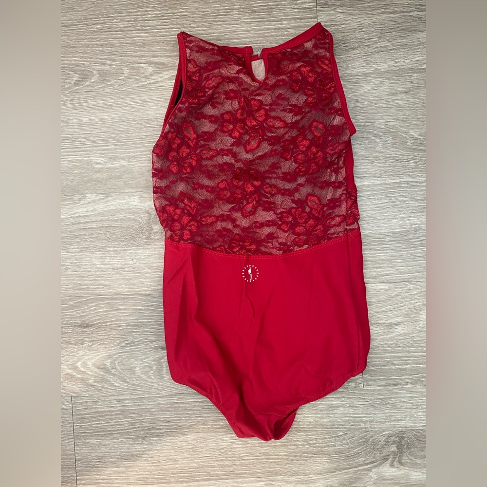 red leotard